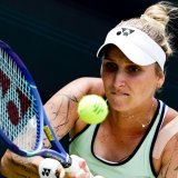 Marketa Vondrousova a sorti le grand jeu samedi à Berlin KEYSTONE/EPA/FILIP SINGER